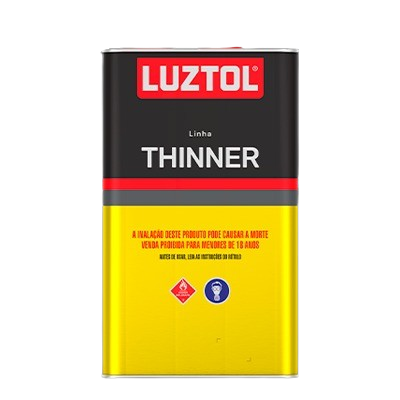 Thinner 400 900ML, 5LT e 18LT - Luztol