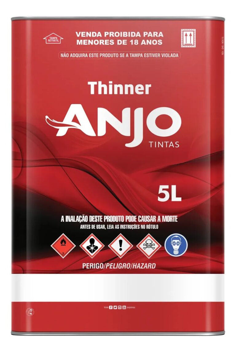 Thinner 2750 900ML e 5LT - Anjo