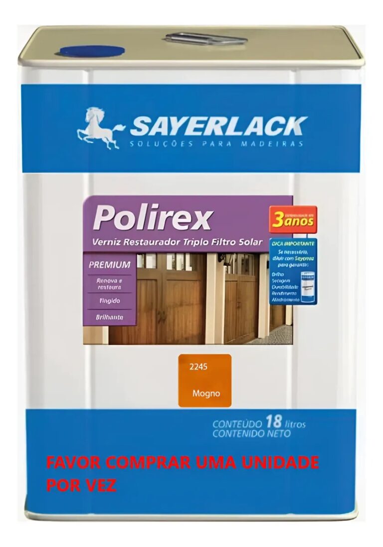 Verniz Polirex Mogno 18Lt - Sayerlack