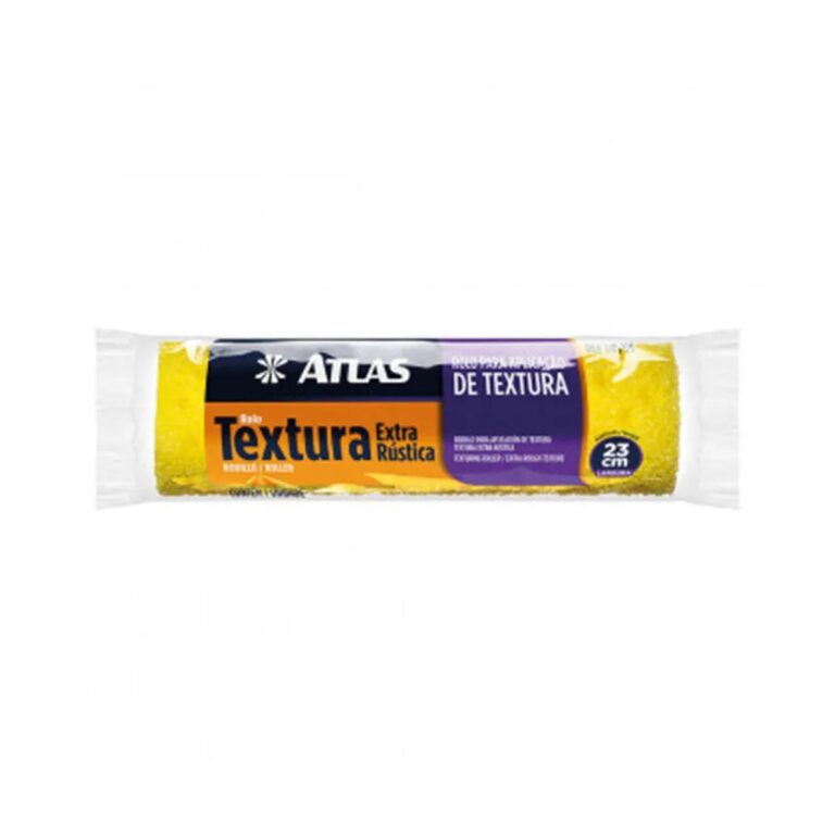 Rolo de Textura Grossa 23cm - Atlas