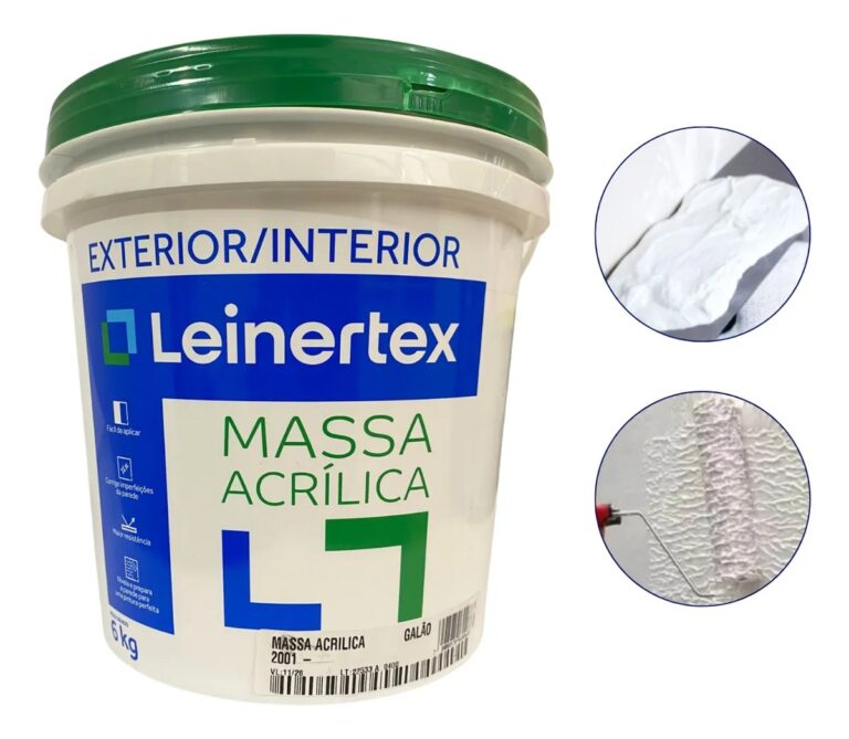 Massa Acrílica 6KG - Leinertex