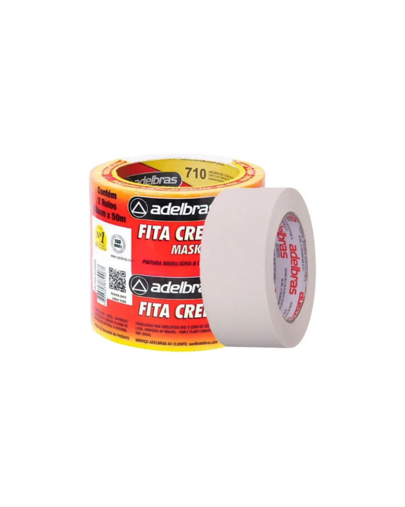 Fita Adesiva Crepe - Adelbras