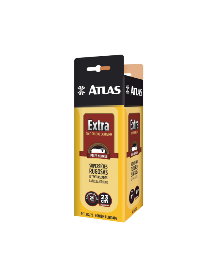 Rolo de Lã Extra 23cm 322/22 - Atlas