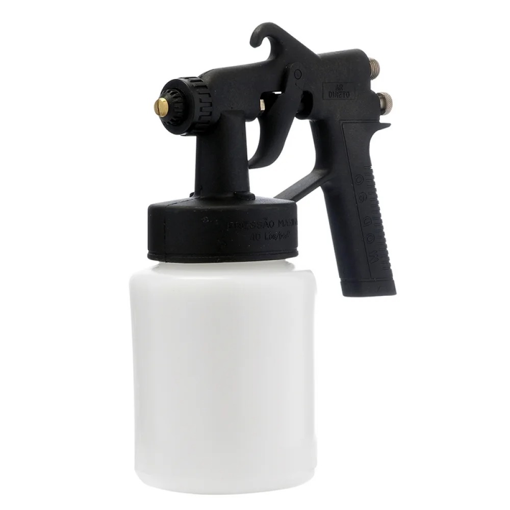 Pistola de Pintura Ar Direto Caneca de Nylon 90 650ML 1,2MM - Arprex