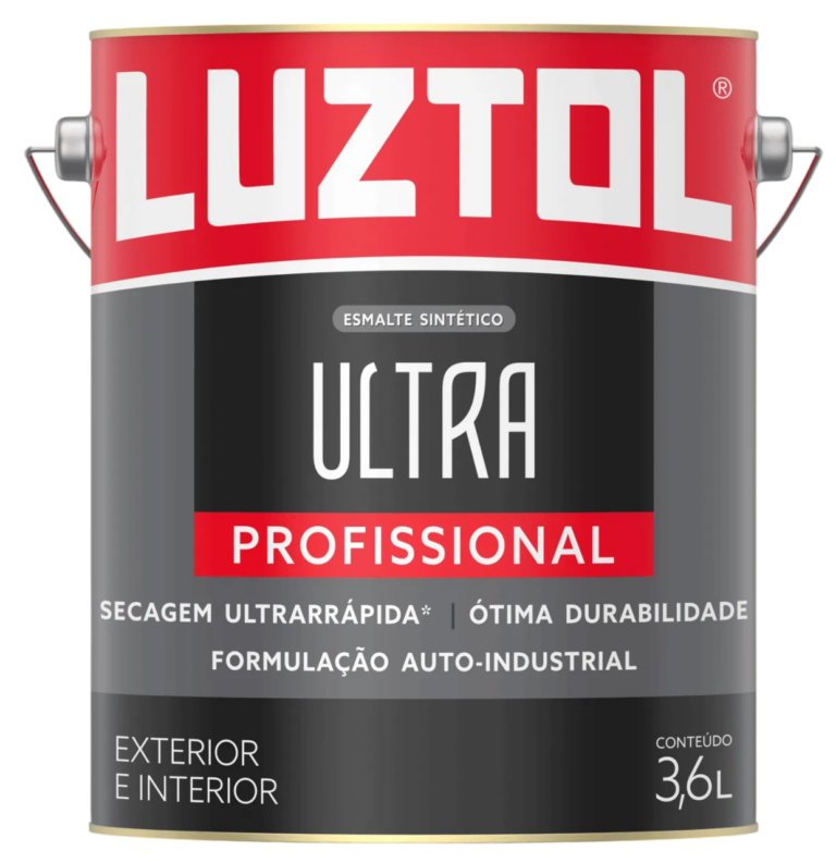 Esmalte Industrial Sintético Profissional Ultra Brilhante 3,6lt - Luztol