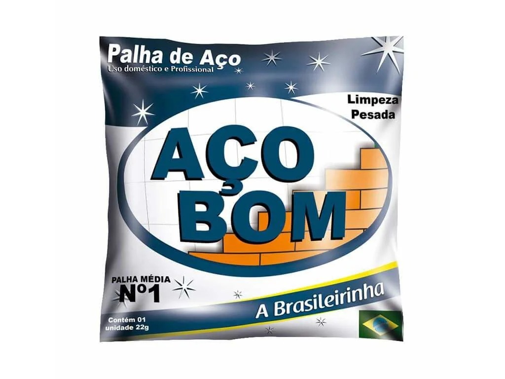 Palha de Aço N1 22g - Açobom