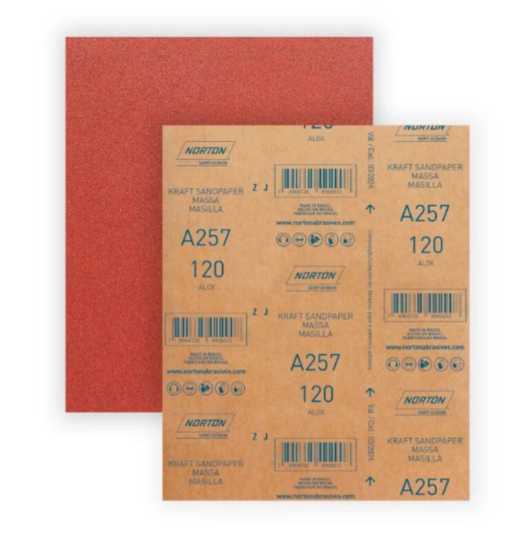 Lixa para Parede A257 Grao 120 – Norton