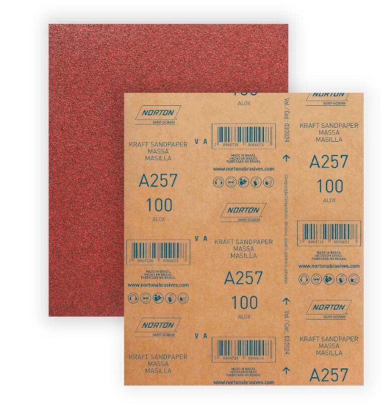 Lixa para Parede A257 Grao 100 – Norton