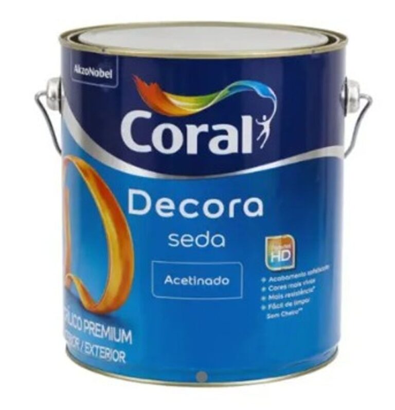 Base Decora Seda Acetinado 3,2 Litros - Coral