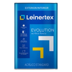 Tinta Evolution Acrílico Fosco 3,6lt e 18lt - Leinertex